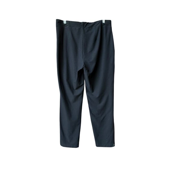 Women's Eileen Fisher Straight Leg Pants with Stretch Waistband Size M - Picture 3 of 5